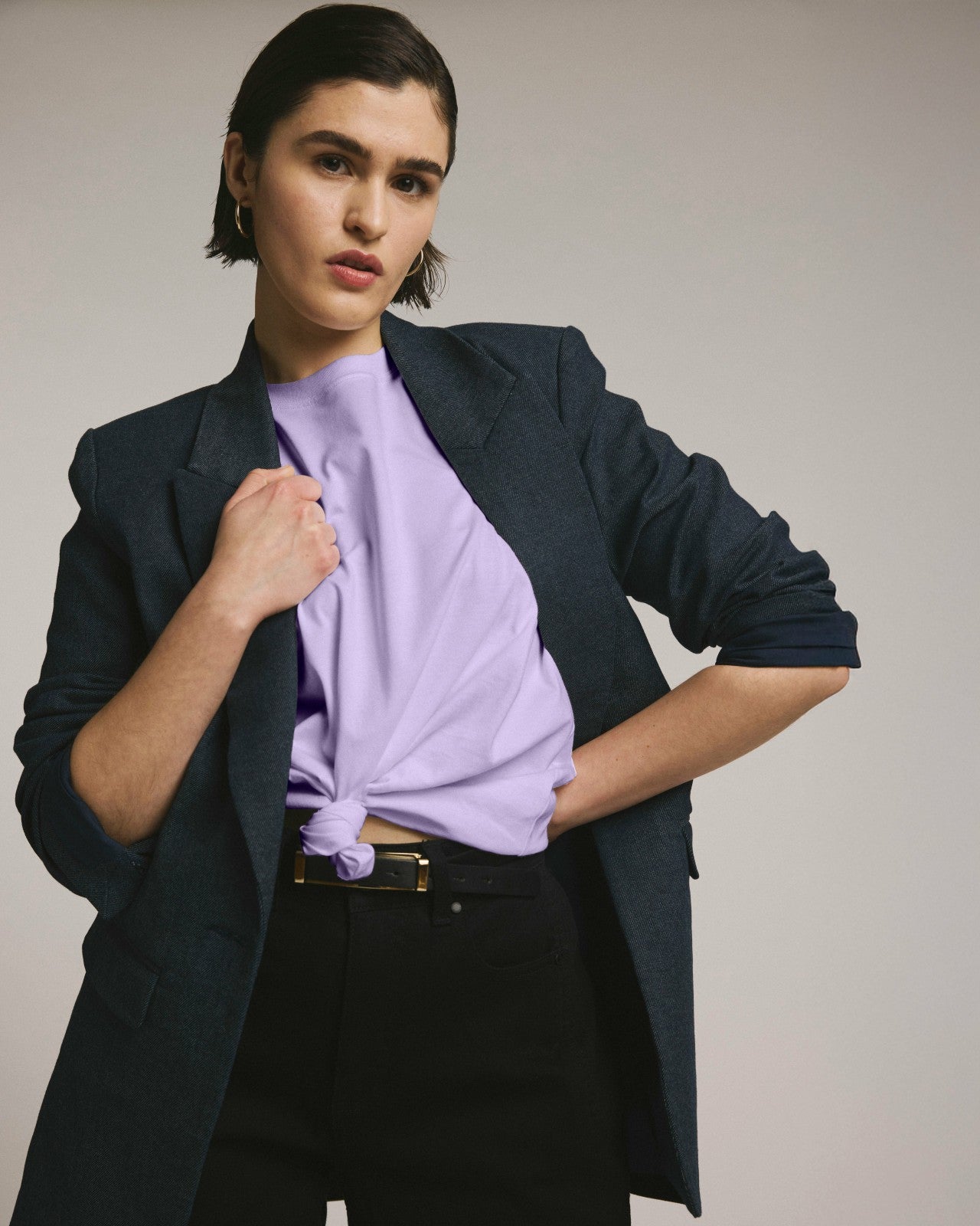 Universal Standard Tee Rex - Purple Posey
