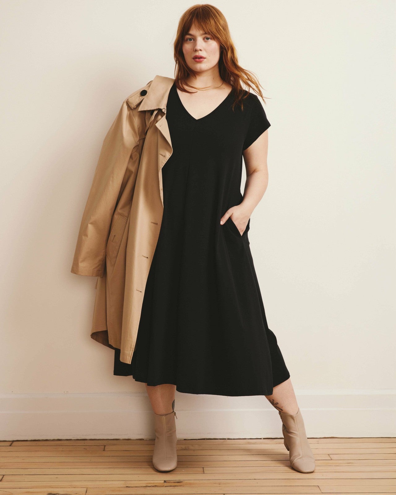 Universal Standard Danna Jersey Dress - Black