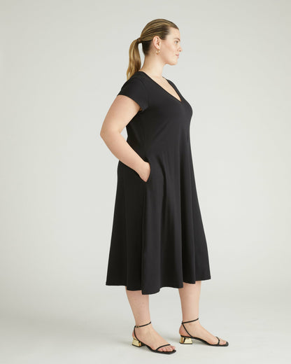 Universal Standard Danna Jersey Dress - Black