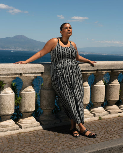 Universal Standard Cayo Cami Dress - Florentine Print
