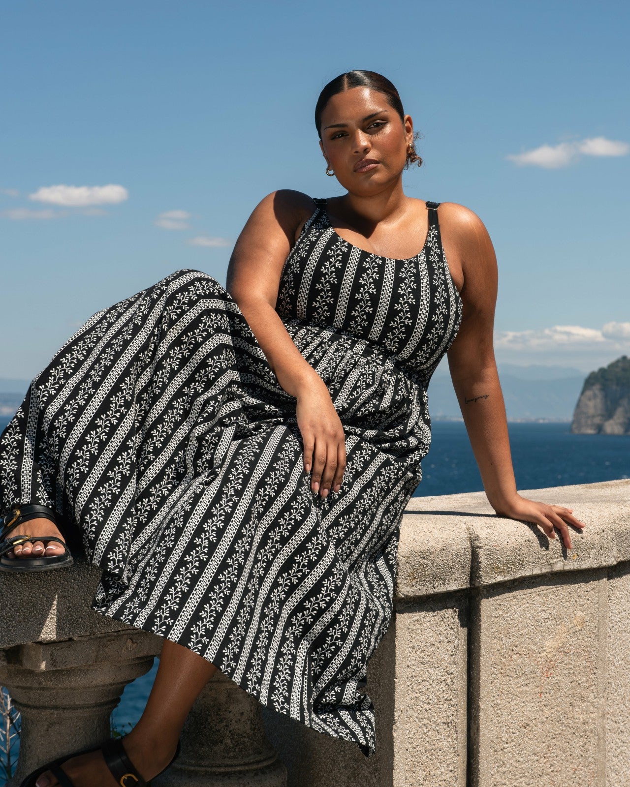 Universal Standard Cayo Cami Dress - Florentine Print