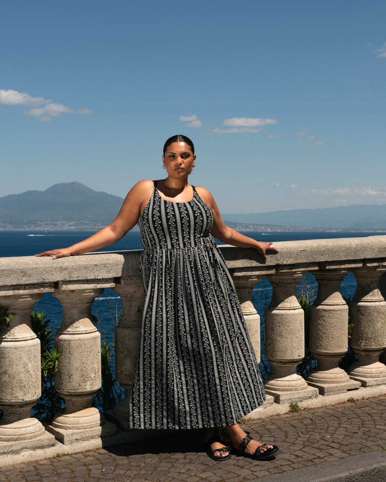 Universal Standard Cayo Cami Dress - Florentine Print