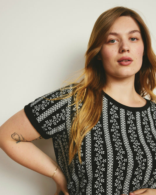 Universal Standard Tee Rex - Florentine Print