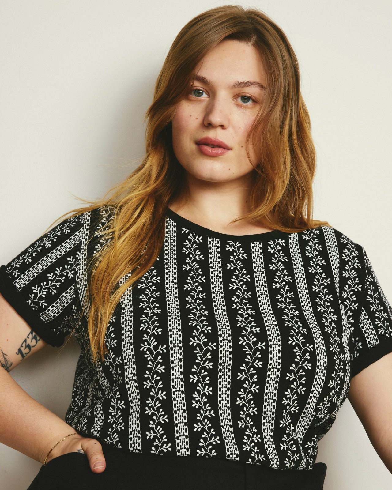 Universal Standard Tee Rex - Florentine Print