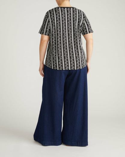 Universal Standard Tee Rex - Florentine Print