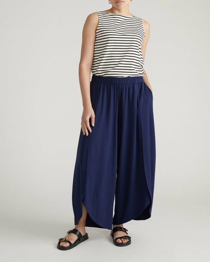 Universal Standard Rey Divine Jersey Pull-On Pants - Cenote