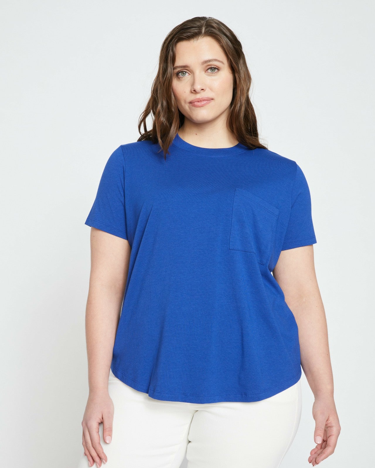Universal Standard Garcon Tee - Lapis