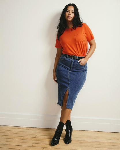 Universal Standard Garcon Tee - Poppy