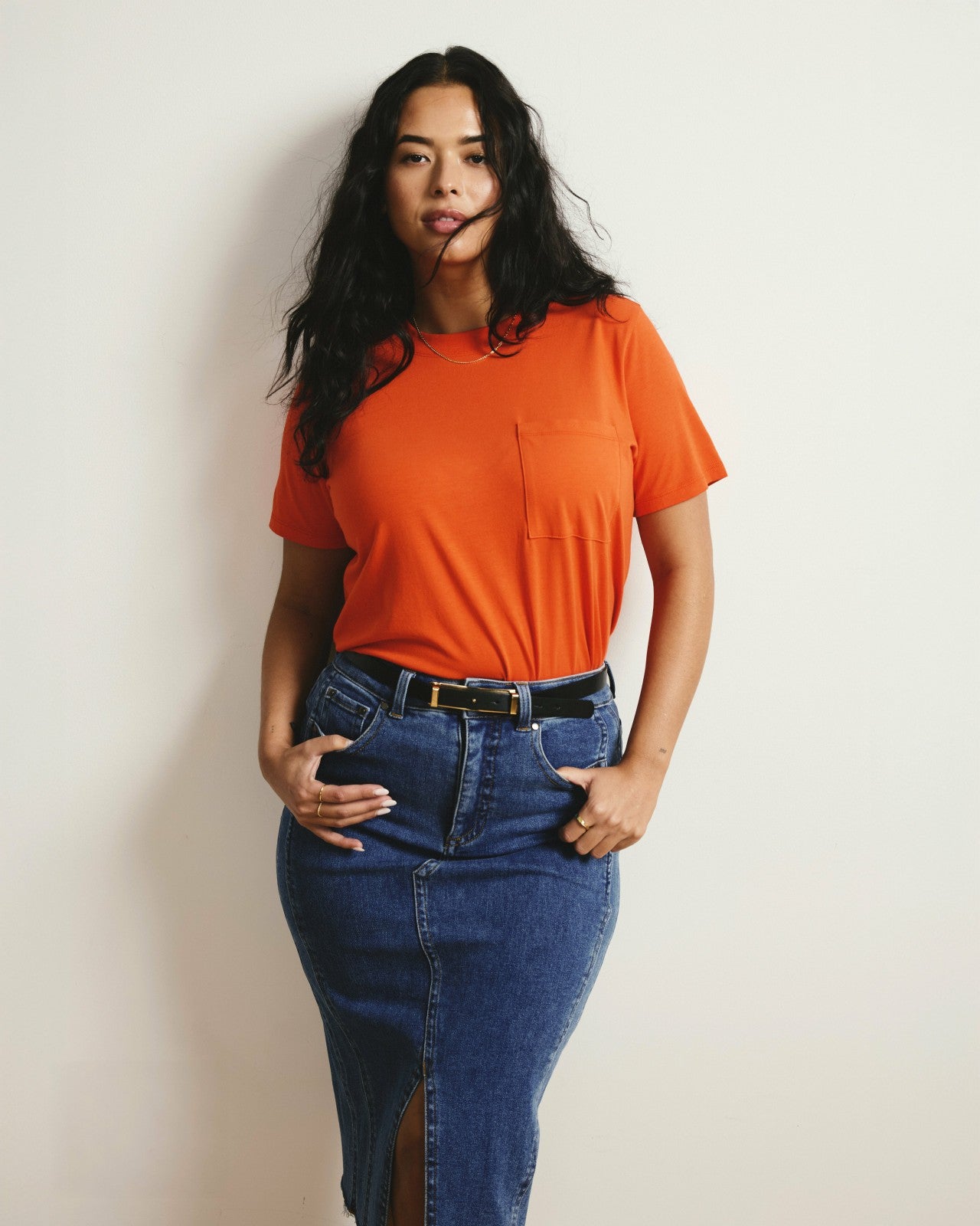 Universal Standard Garcon Tee - Poppy
