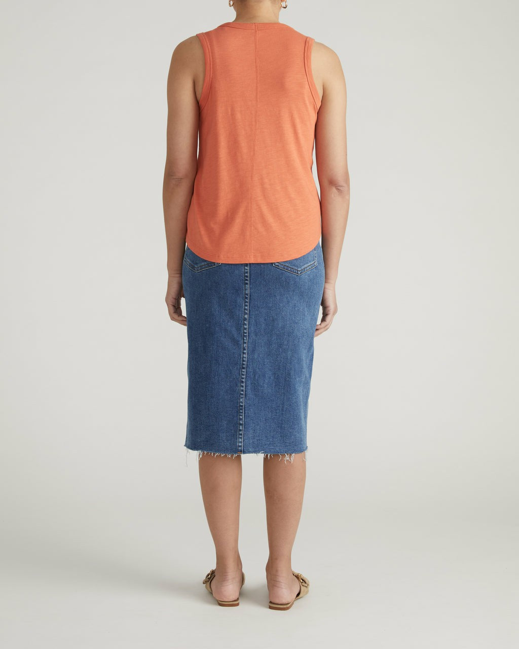 Universal Standard Light-As-Air Tank - Italian Orange