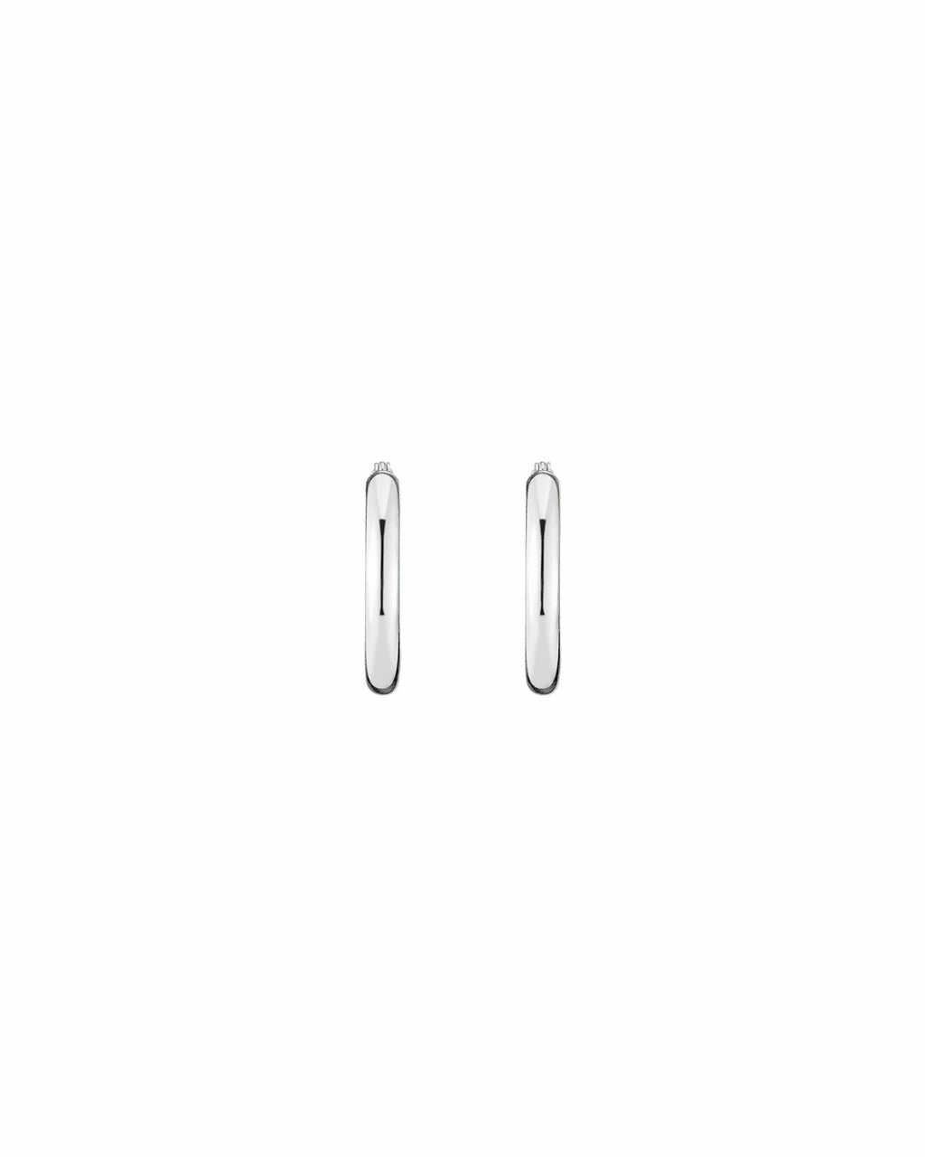 Universal Standard Aurate Silver Hoop Earrings