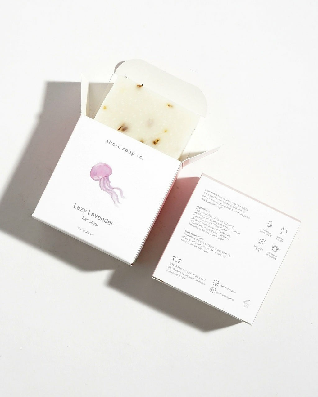 Universal Standard Shore Soap Co Lazy Lavender Bar Soap