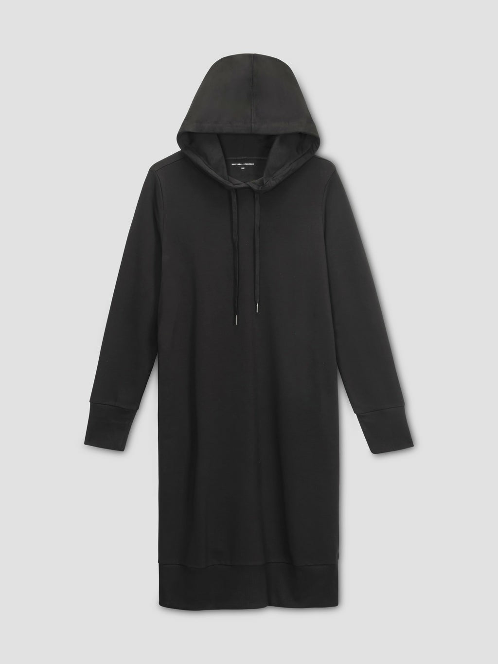 Universal Standard Bree Hooded Sweatshirt Dress - Black