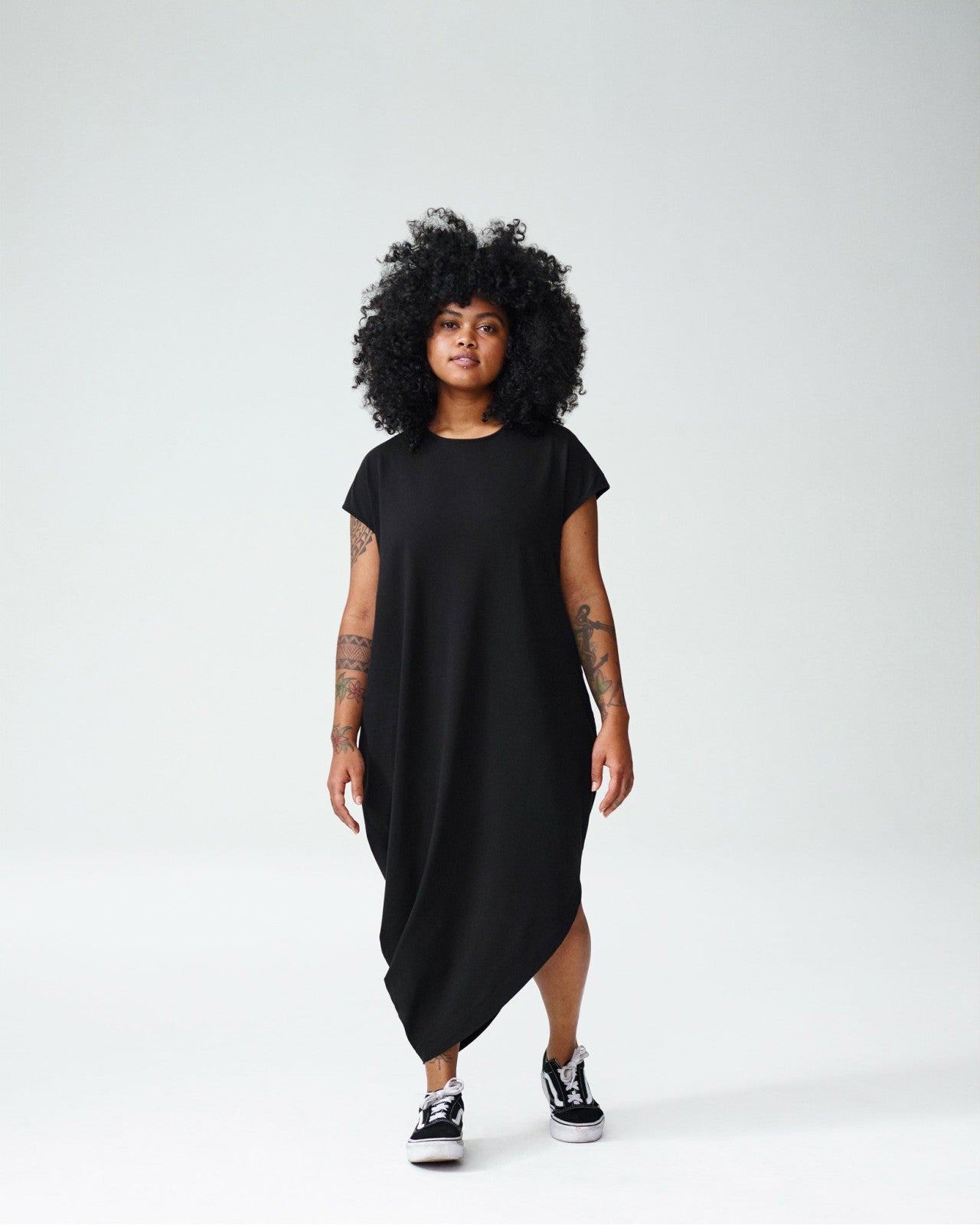 Universal Standard Iconic Petite Geneva Dress - Black