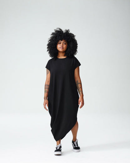 Universal Standard Iconic Petite Geneva Dress - Black