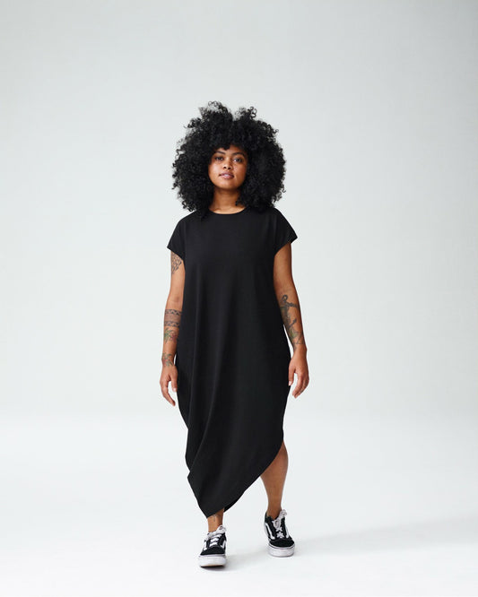 Universal Standard Iconic Petite Geneva Dress - Black