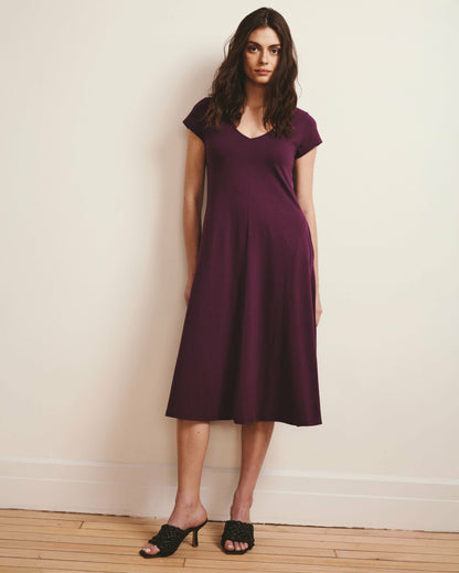 Universal Standard Danna Jersey Dress - Gamay