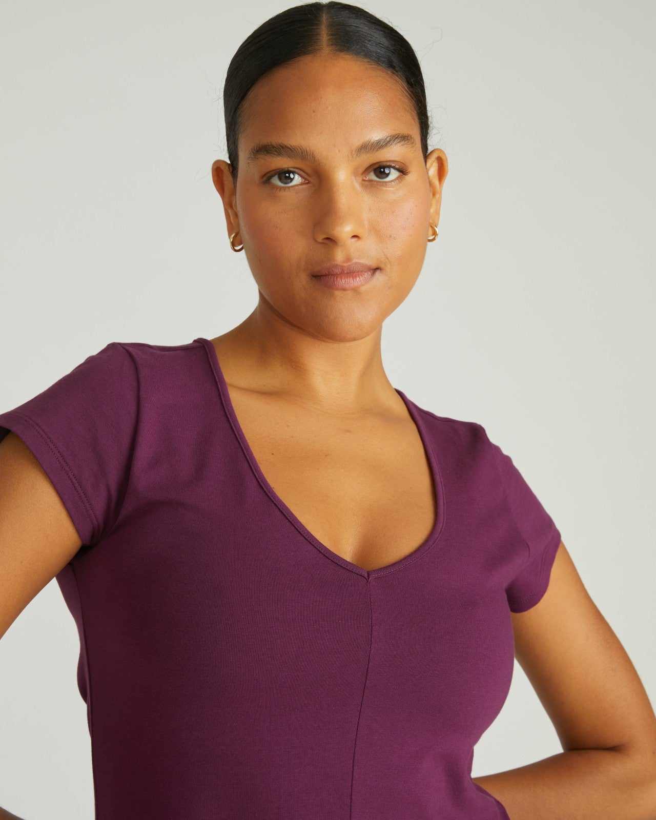 Universal Standard Danna Jersey Dress - Gamay