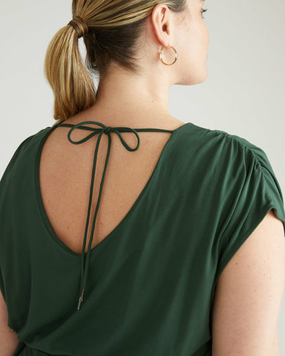 Universal Standard Havana Divine Jersey Dress - Conifer