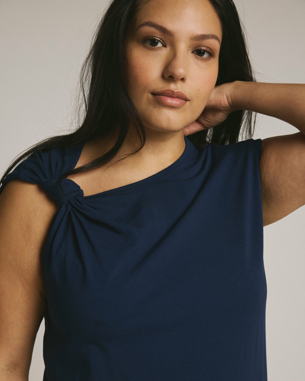 Universal Standard Shoulder Knot Dress - Cenote