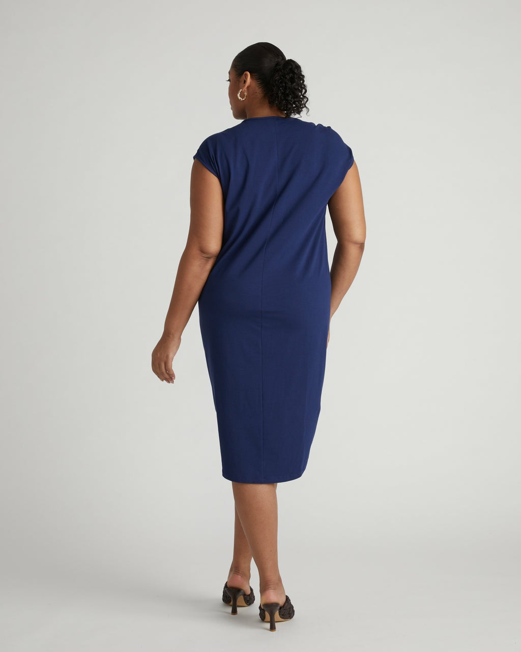 Universal Standard Shoulder Knot Dress - Cenote