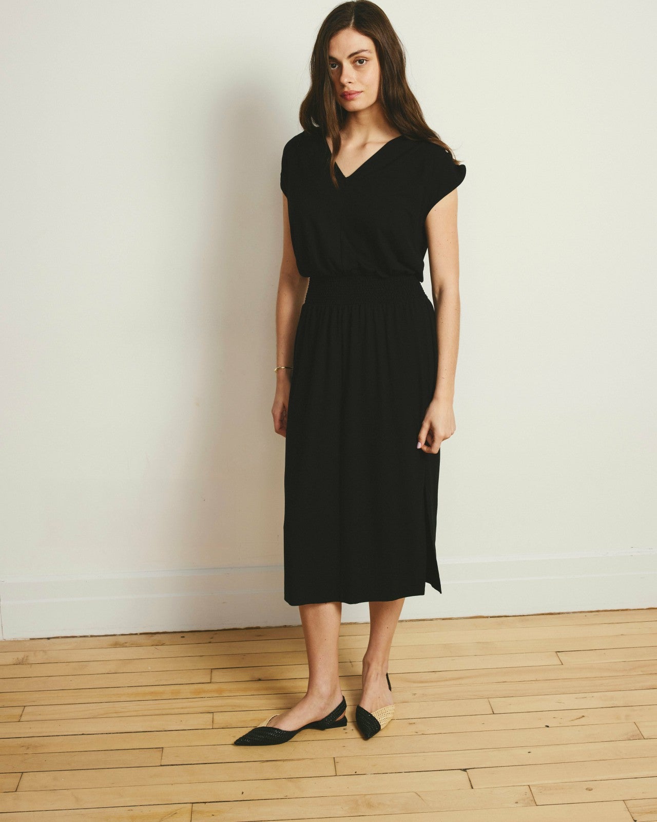 Universal Standard Tish Divine Jersey Kaftan - Black