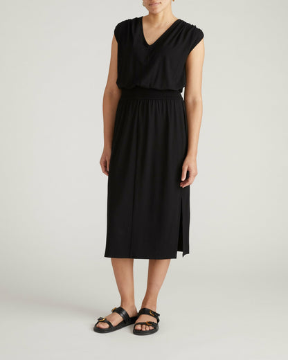 Universal Standard Tish Divine Jersey Kaftan - Black