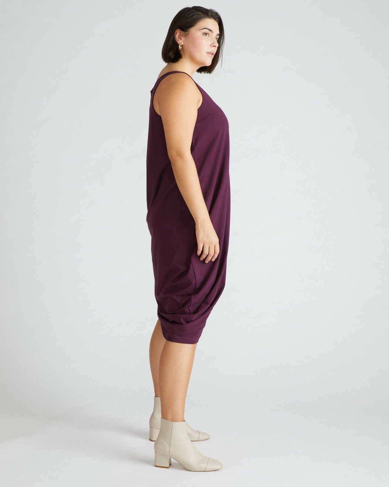 Universal Standard Iconic Geneva Tank Dress - Acai