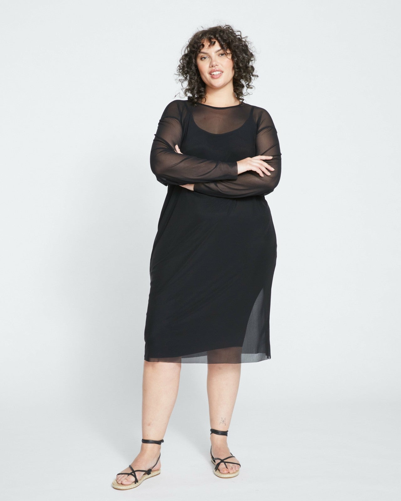 Universal Standard Thames Fog Dress - Black