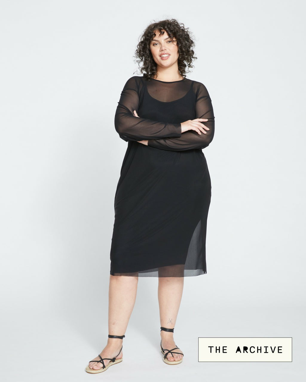 Universal Standard Thames Fog Dress - Black