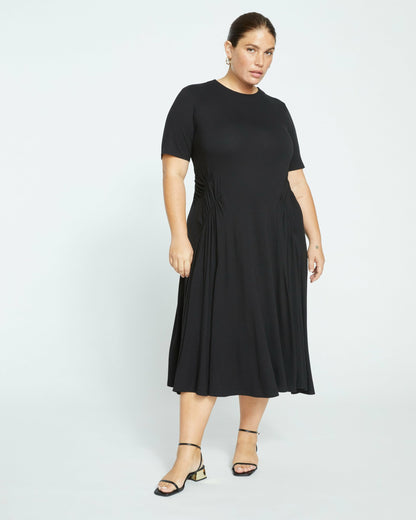 Universal Standard Devi Liquid Jersey Dress - Black