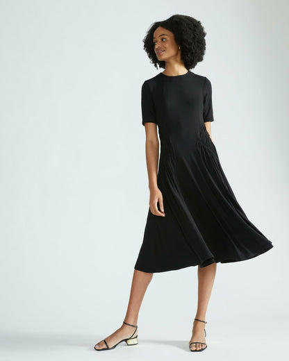 Universal Standard Devi Liquid Jersey Dress - Black