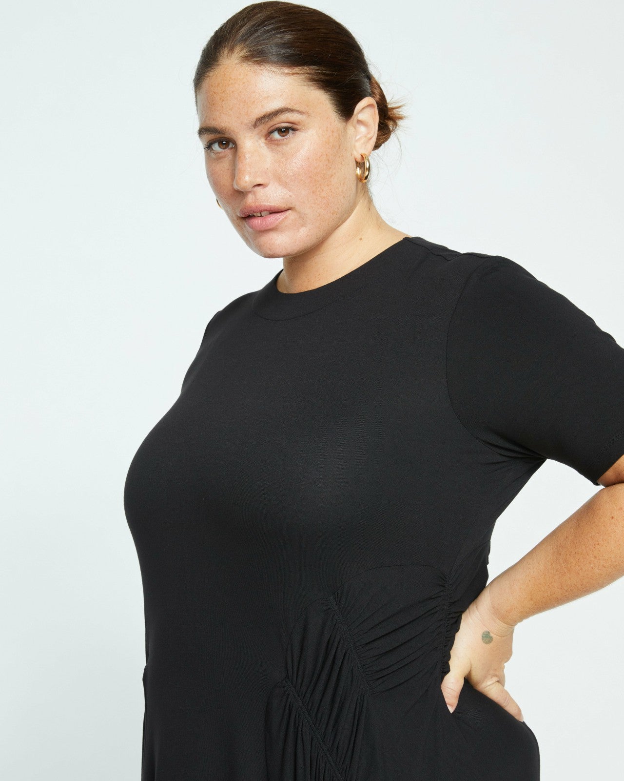 Universal Standard Devi Liquid Jersey Dress - Black