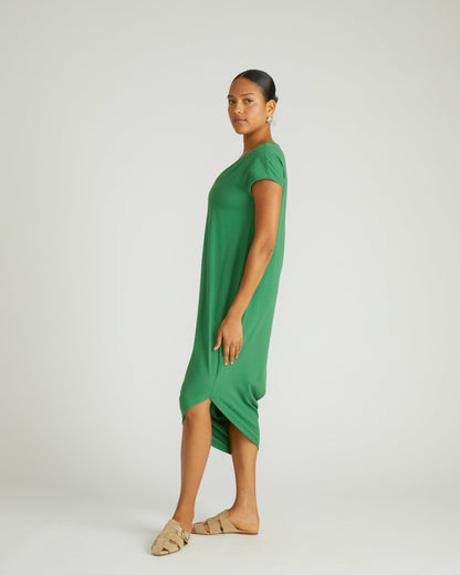 Universal Standard Iconic Geneva V-Neck Dress - Clover