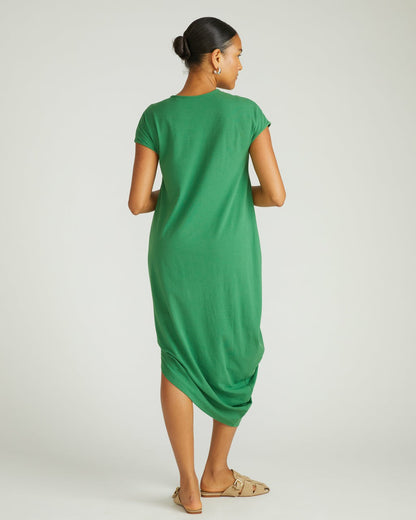 Universal Standard Iconic Geneva V-Neck Dress - Clover