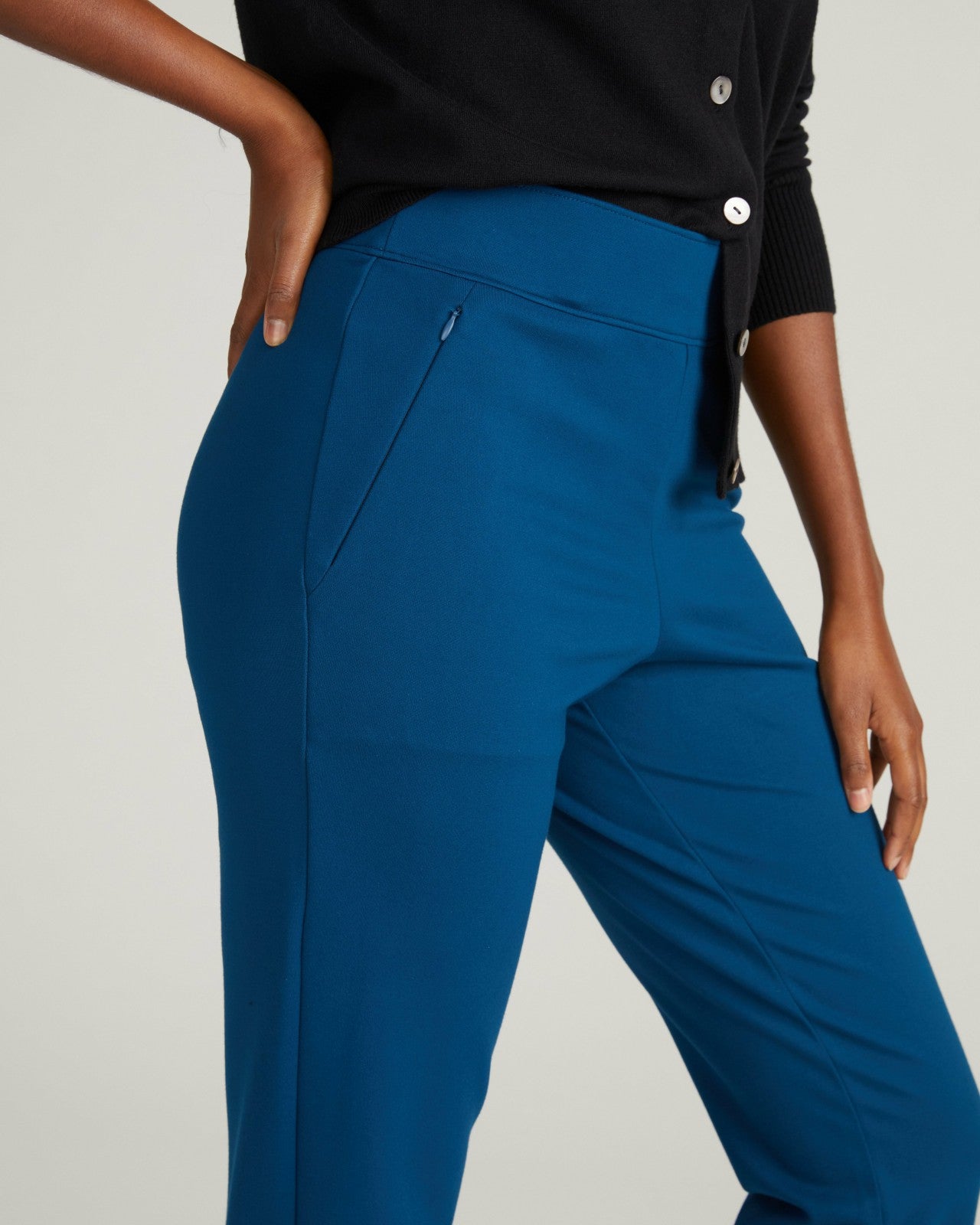 Universal Standard Smart Signature Ponte Pants Long - Deep Teal