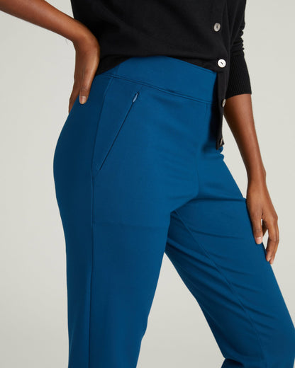 Universal Standard Smart Signature Ponte Pants Long - Deep Teal