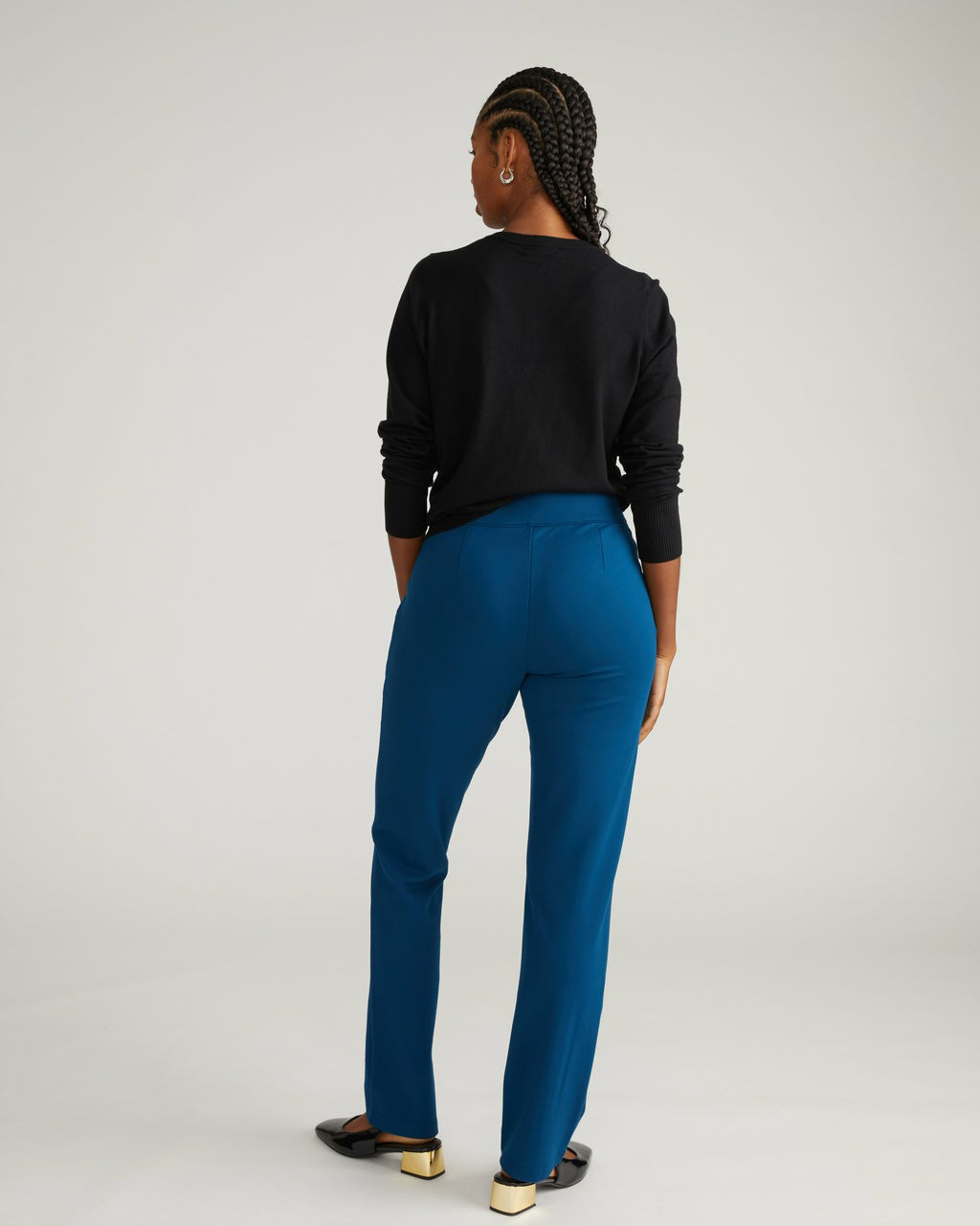Universal Standard Smart Signature Ponte Pants Long - Deep Teal