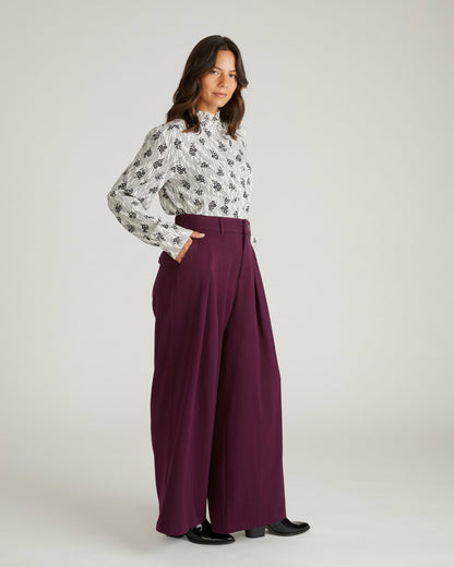 Universal Standard All Day Palais Wide Leg Pants - Gamay