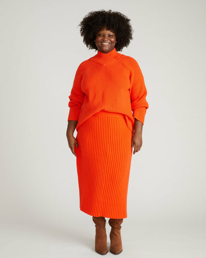Universal Standard Risa Sweater Skirt - Poppy