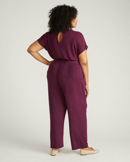 Universal Standard TravelKnit Relaxed Pants - Gamay