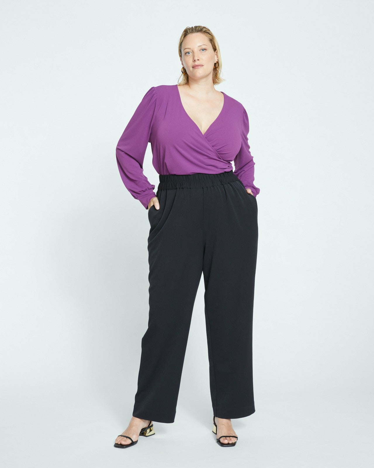 Universal Standard All Day Easy Pants - Black