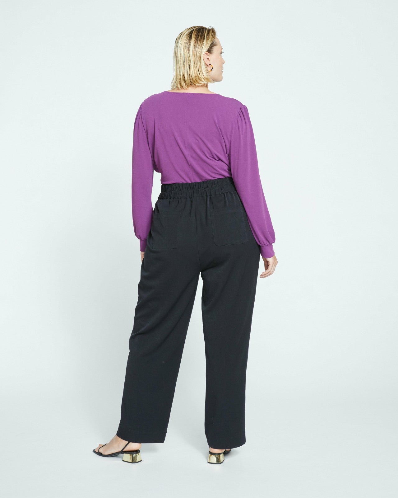 Universal Standard All Day Easy Pants - Black