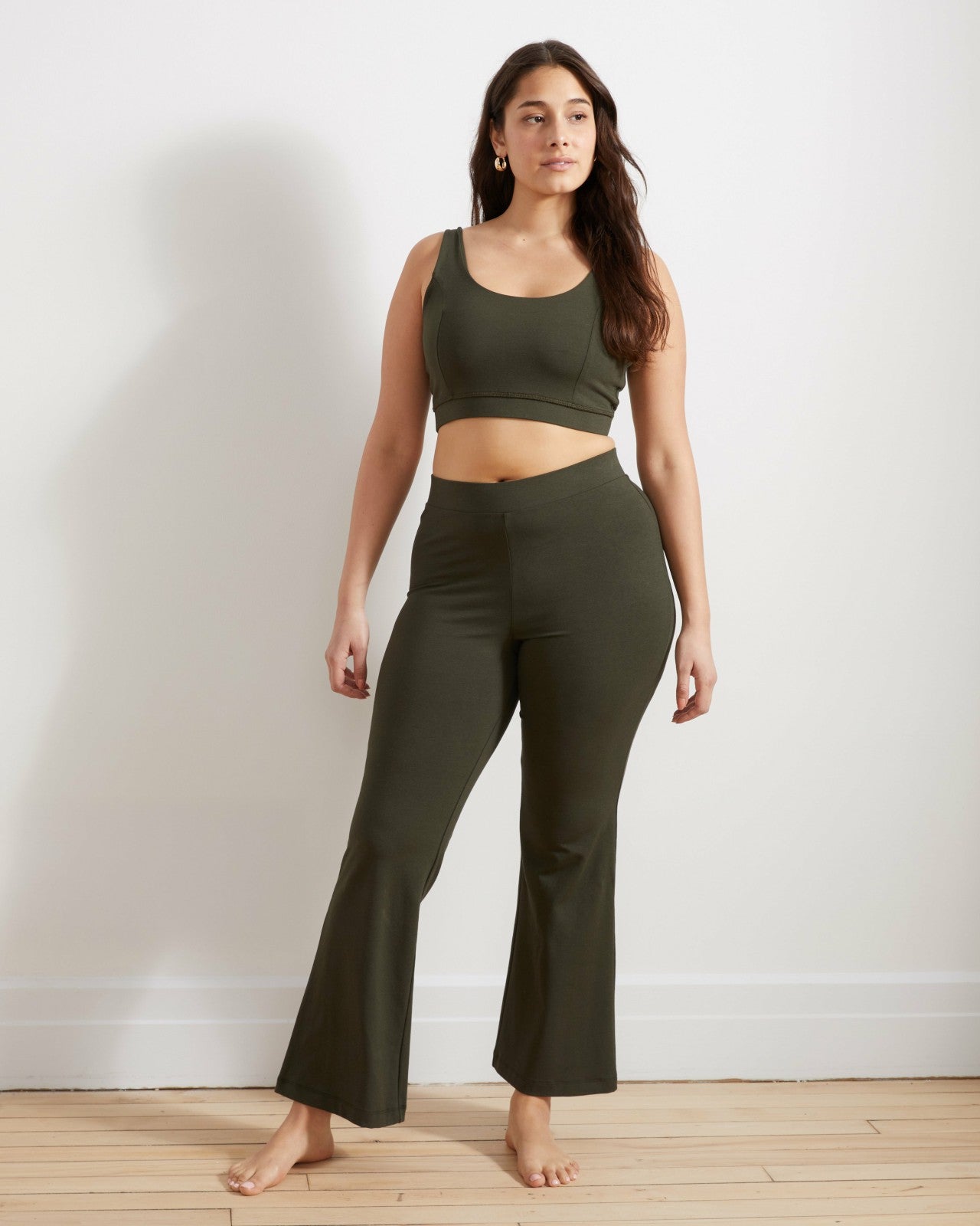 Universal Standard Roya Bootcut Legging - Nori