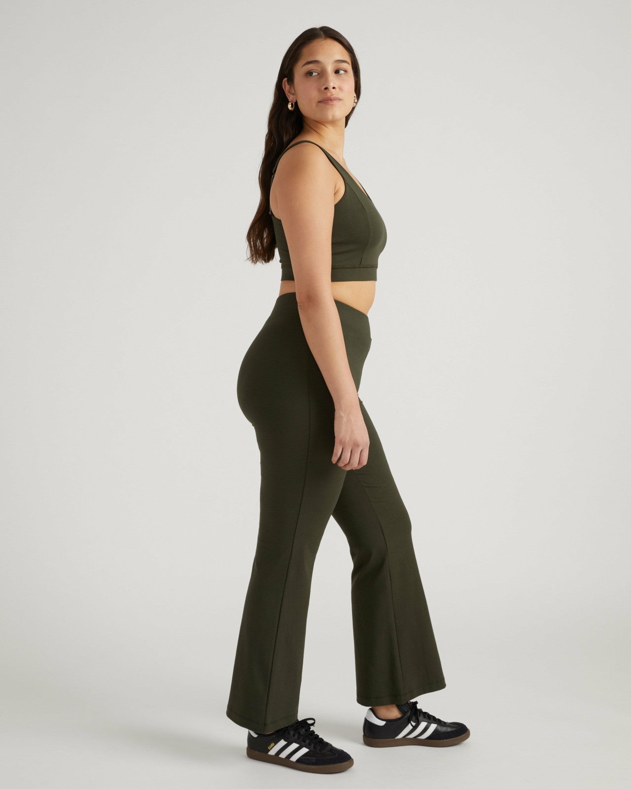 Universal Standard Roya Bootcut Legging - Nori