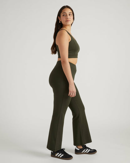 Universal Standard Roya Bootcut Legging - Nori