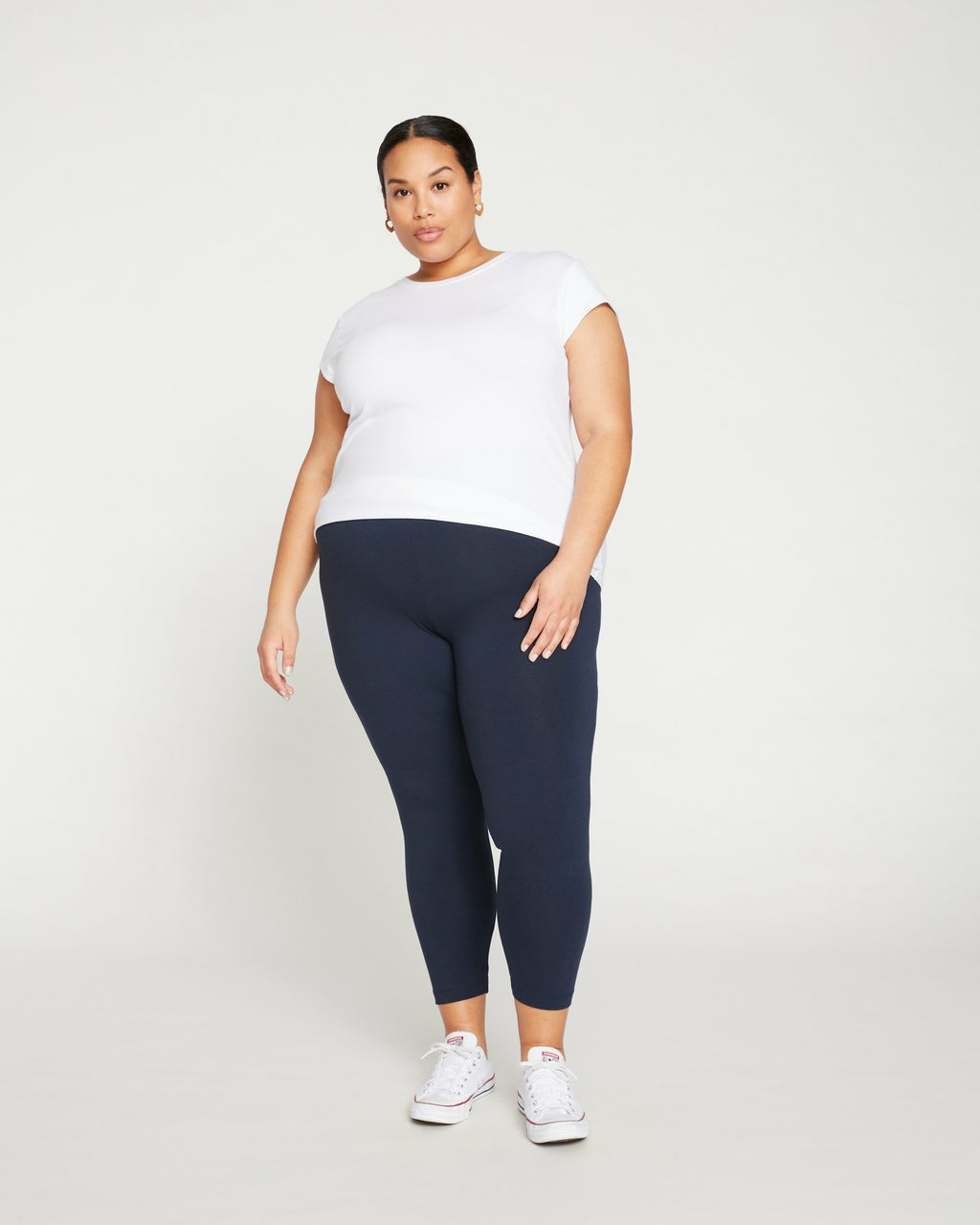Universal Standard Roya Cropped Leggings 23 Inch - Midnight