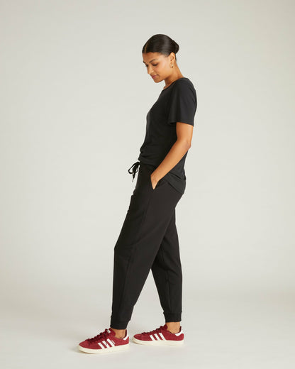Universal Standard Selma French Terry Jogger - Black