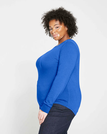 Universal Standard Long Sleeve Tee Rex - Lapis