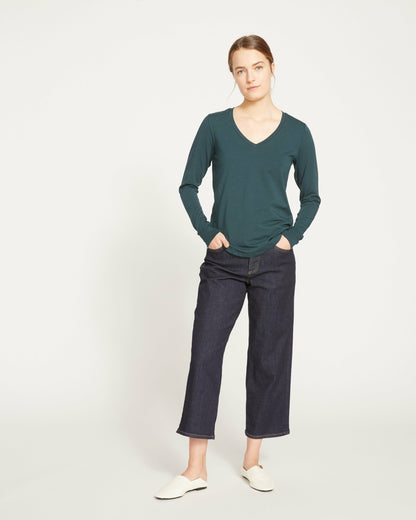 Universal Standard Long Sleeve V Rex - Deep Sea